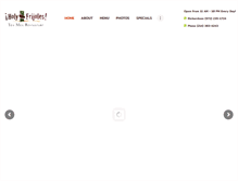 Tablet Screenshot of holyfrijolesus.com